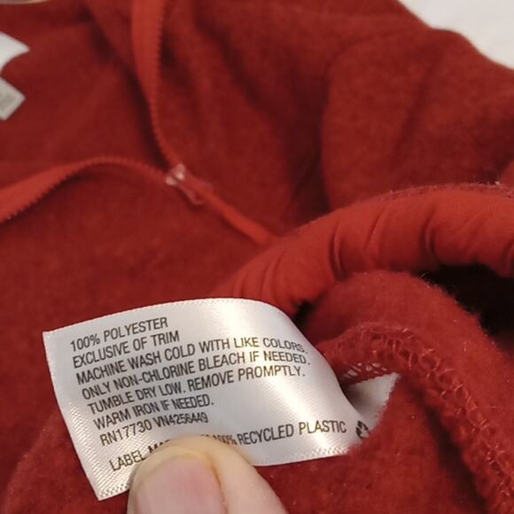 Goodfellow &Co. Zippered size Medium Rust Vest. - Picture 7 of 7